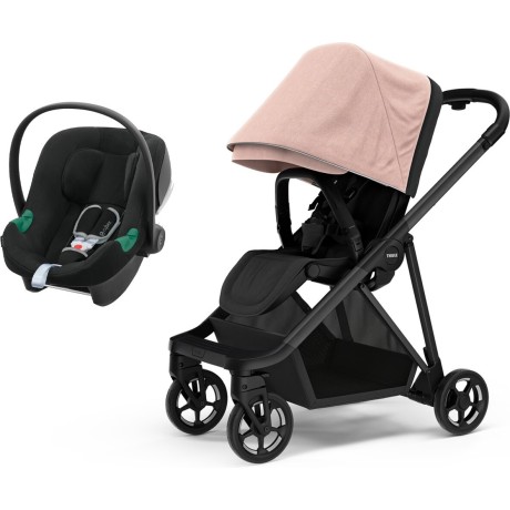 Thule Shine Misty Rose + Cybex Nido Aton B2 I-Size