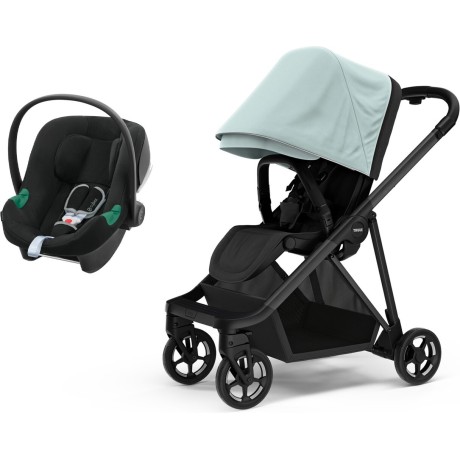 Thule Shine Black Alaska + Cybex Nido Aton B2 I-Size