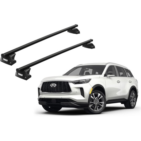 Barras THULE EVO SquareBar para autos INFINITI QX60 desde 2015 - 2021
