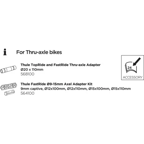 Portabici Thule FastRide 564