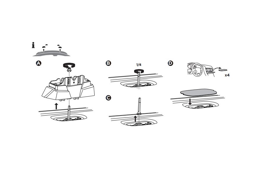 Kit de Anclaje Thule 187165