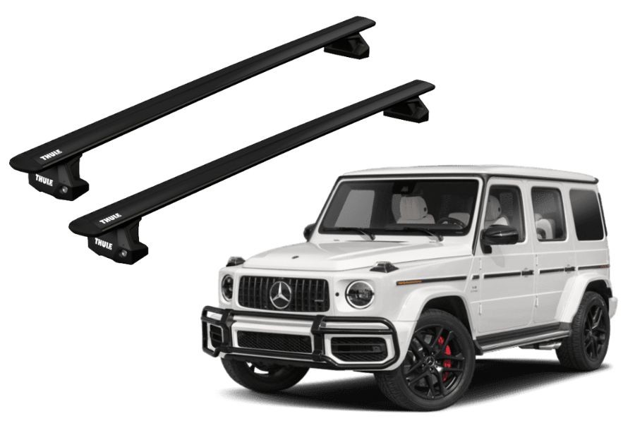 Barras THULE EVO WingBar para autos MERCEDES BENZ G-Class desde 2019 negro