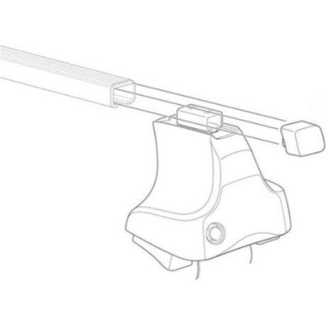 Tapas Thule para Barra Squarebar