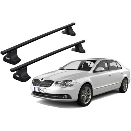 Barras THULE SquareBar para autos SKODA Superb desde 2015 - 2019