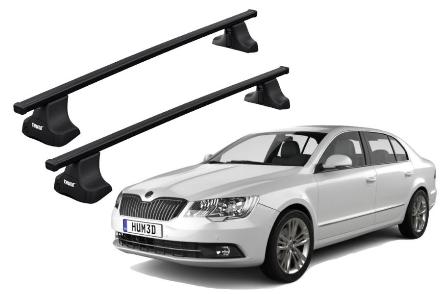 Barras THULE SquareBar para autos SKODA Superb desde 2015 - 2019