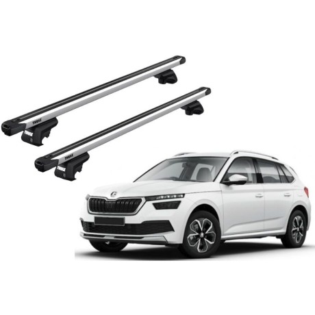 Barras Thule SKODA Kamiq 20- RE / SlideBar EVO