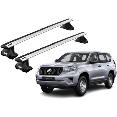 Barras THULE EVO WingBar para autos TOYOTA Land Cruiser Prado desde 2009 al 2023