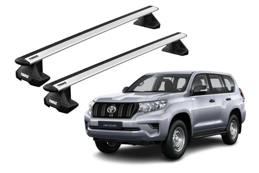 Barras THULE EVO WingBar para autos TOYOTA Land Cruiser Prado desde 2009 al 2023