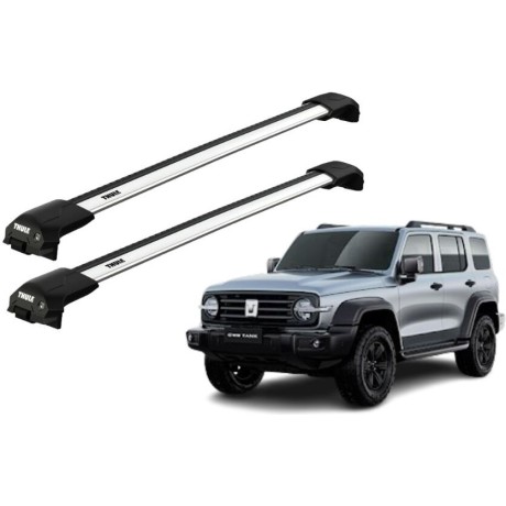 Barras THULE EDGE Flush para autos GREAT WALL Tank 300 desde 2023