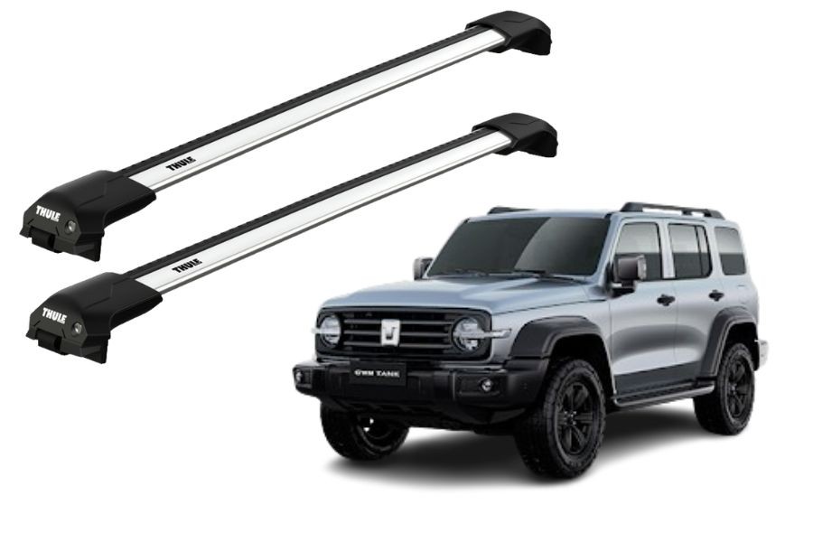Barras THULE EDGE Flush para autos GREAT WALL Tank 300 desde 2023
