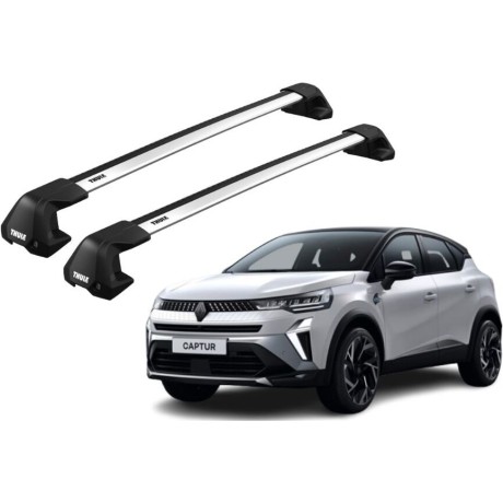 Barras THULE EDGE Flush para autos RENAULT Captur desde 2016 - 2021