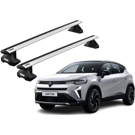 Barras THULE EVO WingBar para autos RENAULT Captur desde 2016 - 2021