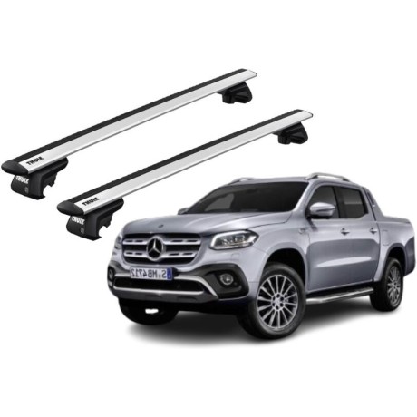 Barras THULE EVO WingBar para camioneta MERCEDES BENZ X-Class desde 2018-2020