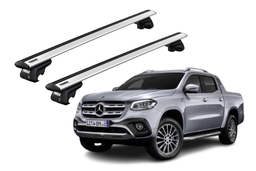 Barras THULE EVO WingBar para camioneta MERCEDES BENZ X-Class desde 2018-2020