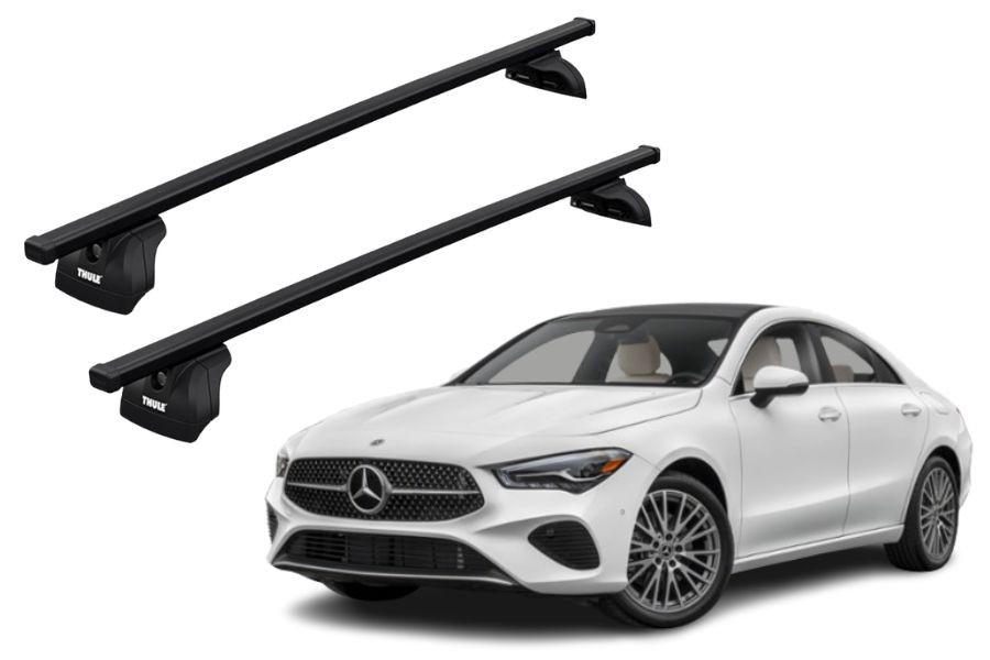 Barras THULE SquareBar para autos MERCEDES BENZ CLA Shooting Brake (X118) desde 2020