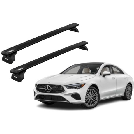 Barras THULE WingBar para autos MERCEDES BENZ CLA Shooting Brake (X118) desde 2020 negro