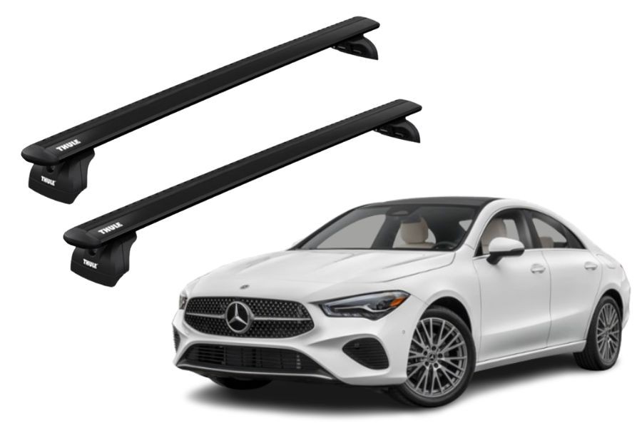 Barras THULE WingBar para autos MERCEDES BENZ CLA Shooting Brake (X118) desde 2020 negro