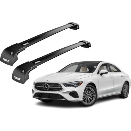 Barras THULE EDGE para autos MERCEDES BENZ CLA Shooting Brake (X118) desde 2020 negro
