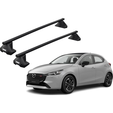 Barras Thule MAZDA 2 21-25 TN / SquareBar EVO