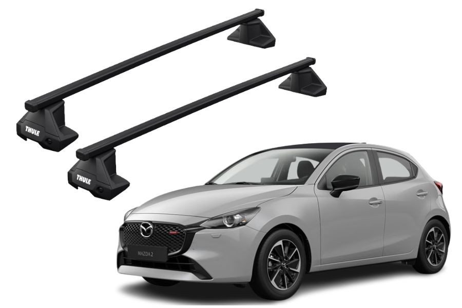 Barras Thule MAZDA 2 21-25 TN / SquareBar EVO