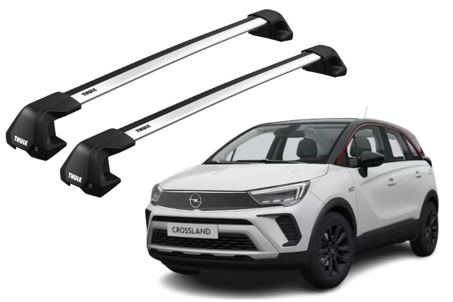 Barras THULE EDGE Flush para autos OPEL Crossland X desde 2017 - 2024