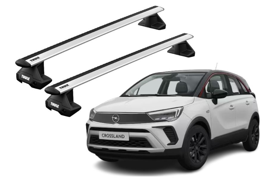 Barras THULE EVO WingBar para autos OPEL Crossland X desde 2017 - 2024