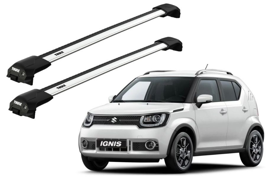 Barras THULE EDGE Flush para autos SUZUKI Ignis desde 2016 - 2024