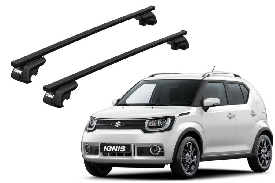 Barras THULE EVO SquareBar para autos SUZUKI Ignis desde 2016 - 2024