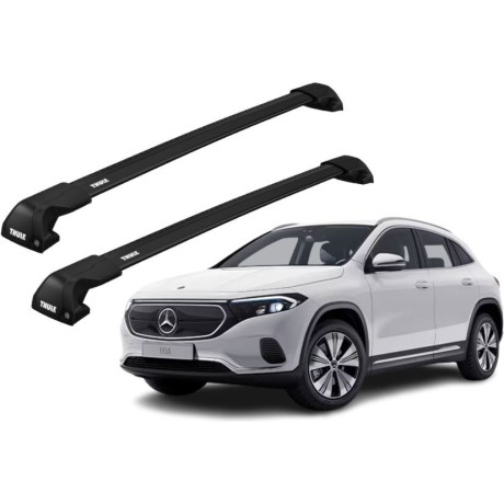 Barras THULE EDGE Flush para autos MERCEDES BENZ EQA desde 2021 negro