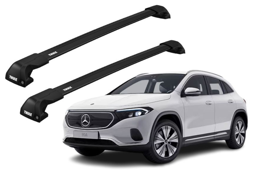 Barras THULE EDGE Flush para autos MERCEDES BENZ EQA desde 2021 negro