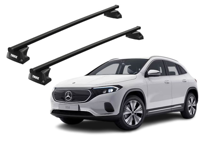 Barras THULE EVO SquareBar para autos MERCEDES BENZ EQA desde 2021