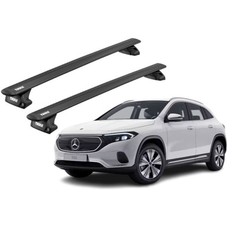 Barras THULE EVO WingBar para autos MERCEDES BENZ EQA desde 2021 negro
