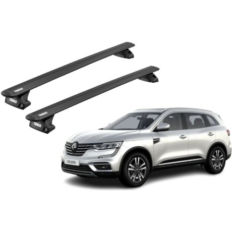 Barras THULE EVO WingBar para autos RENAULT Koleos desde 2017- negro