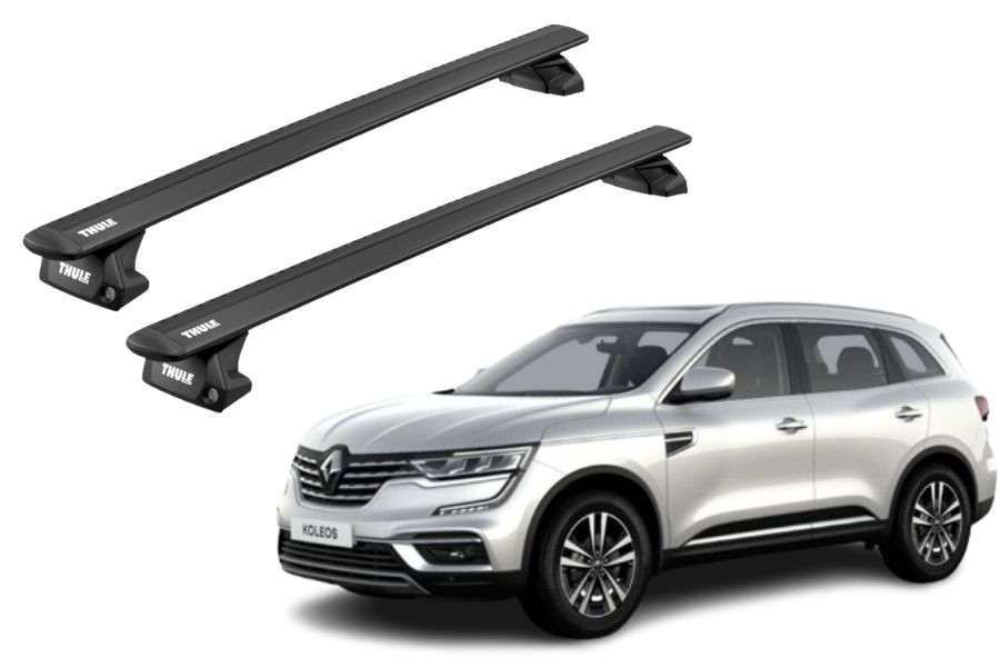 Barras THULE EVO WingBar para autos RENAULT Koleos desde 2017- negro