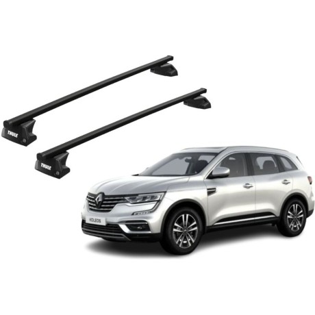 Barras THULE EVO SquareBar para autos RENAULT Koleos desde 2017-