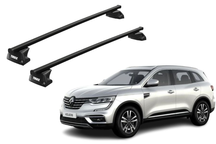 Barras THULE EVO SquareBar para autos RENAULT Koleos desde 2017-