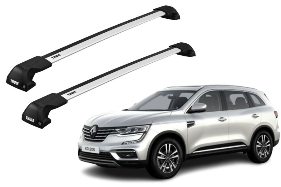 Barras THULE EDGE Flush para autos RENAULT Koleos desde 2017-