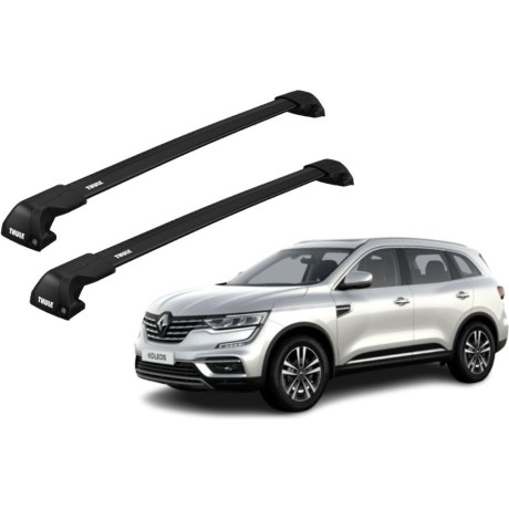 Barras THULE EDGE Flush para autos RENAULT Koleos desde 2017- negro