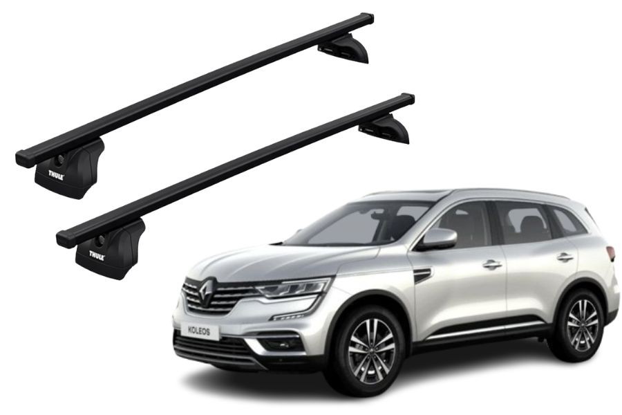 Barras THULE SquareBar para autos RENAULT Koleos desde 2017-
