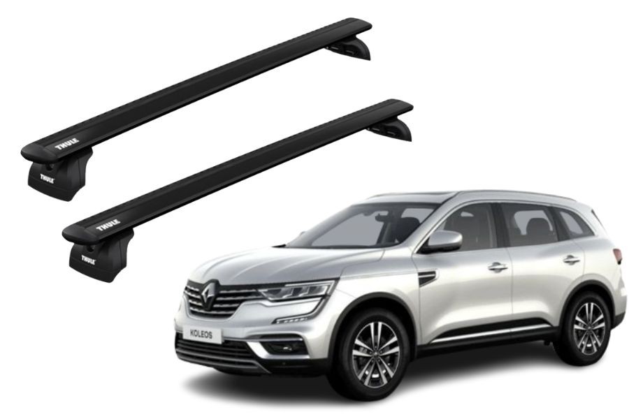 Barras THULE WingBar para autos RENAULT Koleos desde 2017- negro