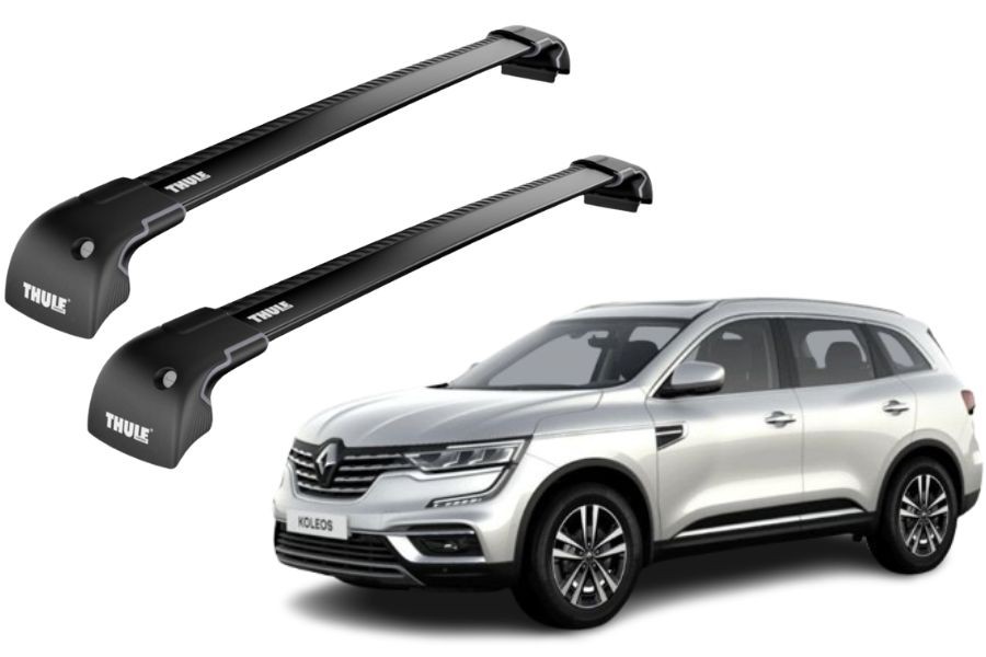 Barras THULE EDGE para autos RENAULT Koleos desde 2017- negro