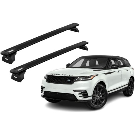 Barras THULE WingBar para autos LAND ROVER Range Rover Velar desde 2017 negro