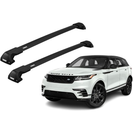 Barras THULE EDGE Flush para autos LAND ROVER Range Rover Velar desde 2017 negro