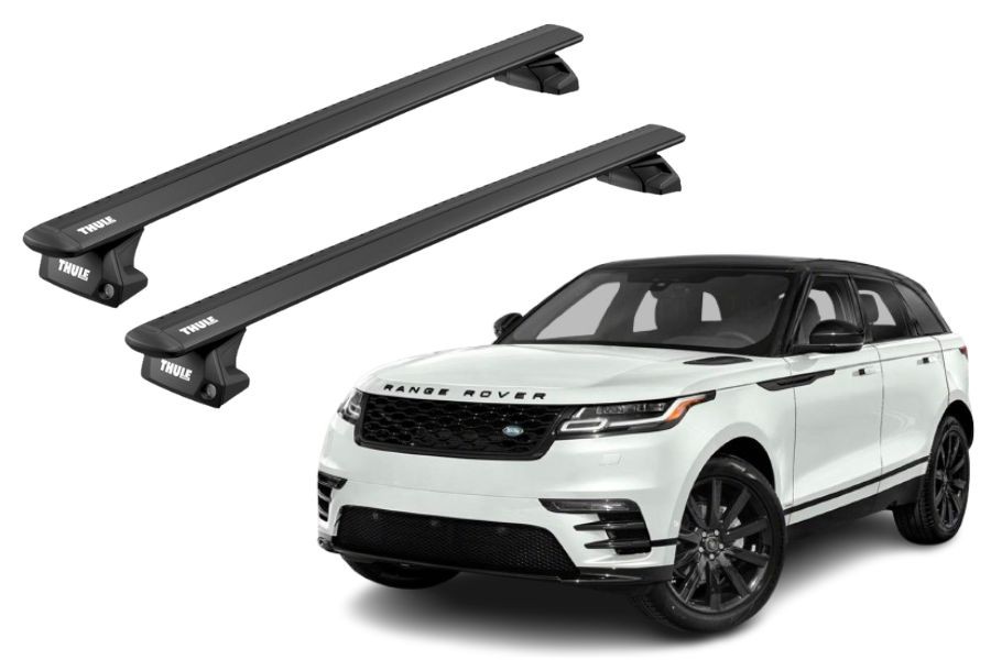 Barras THULE EVO WingBar para autos LAND ROVER Range Rover Velar desde 2017 negro