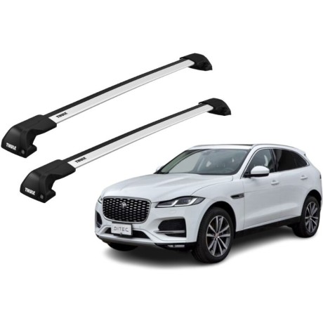 Barras THULE EDGE Flush para autos JAGUAR F-Pace desde 2016