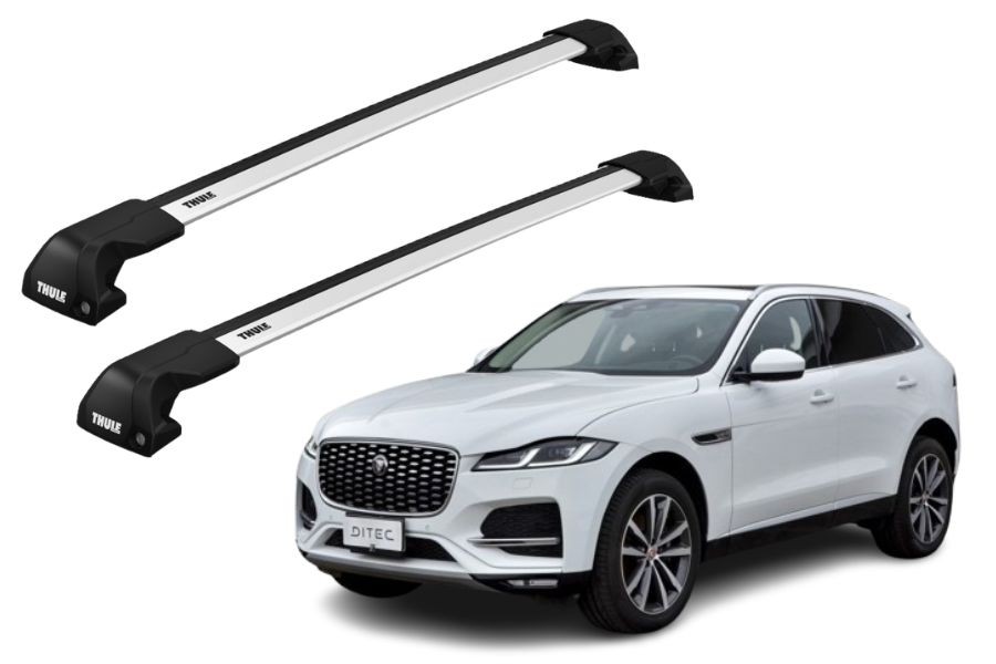 Barras THULE EDGE Flush para autos JAGUAR F-Pace desde 2016