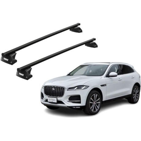 Barras THULE EVO SquareBar para autos JAGUAR F-Pace desde 2016