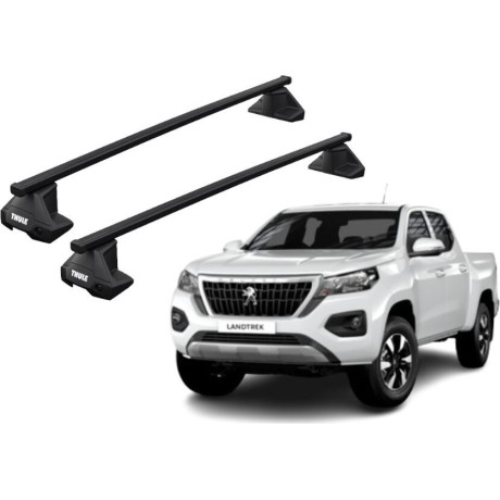 Barras THULE EVO SquareBar para autos PEUGEOT Landtrek desde 2023