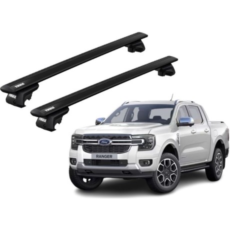 Barras Thule FORD Ranger 23- RE / WingBar EVO BLACK