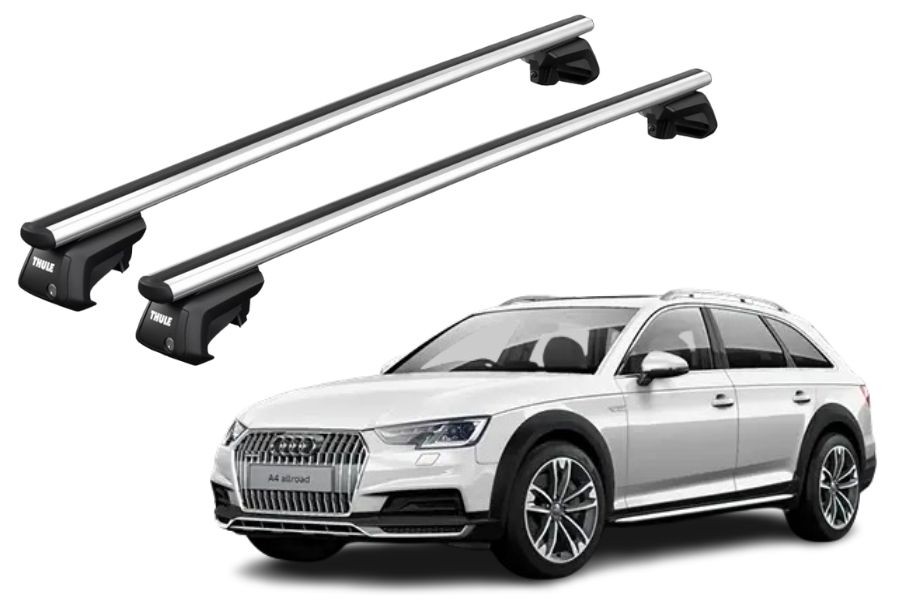 Barras THULE SmartRack XT AluBar para autos AUDI A4 Allroad desde 2016